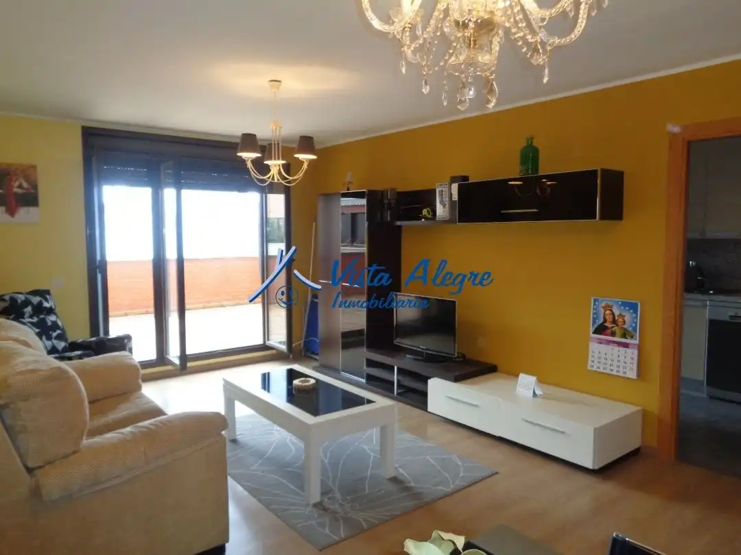 Sala de estar de Apartamento en venta en Zarratón con Calefacción, Terraza y Trastero