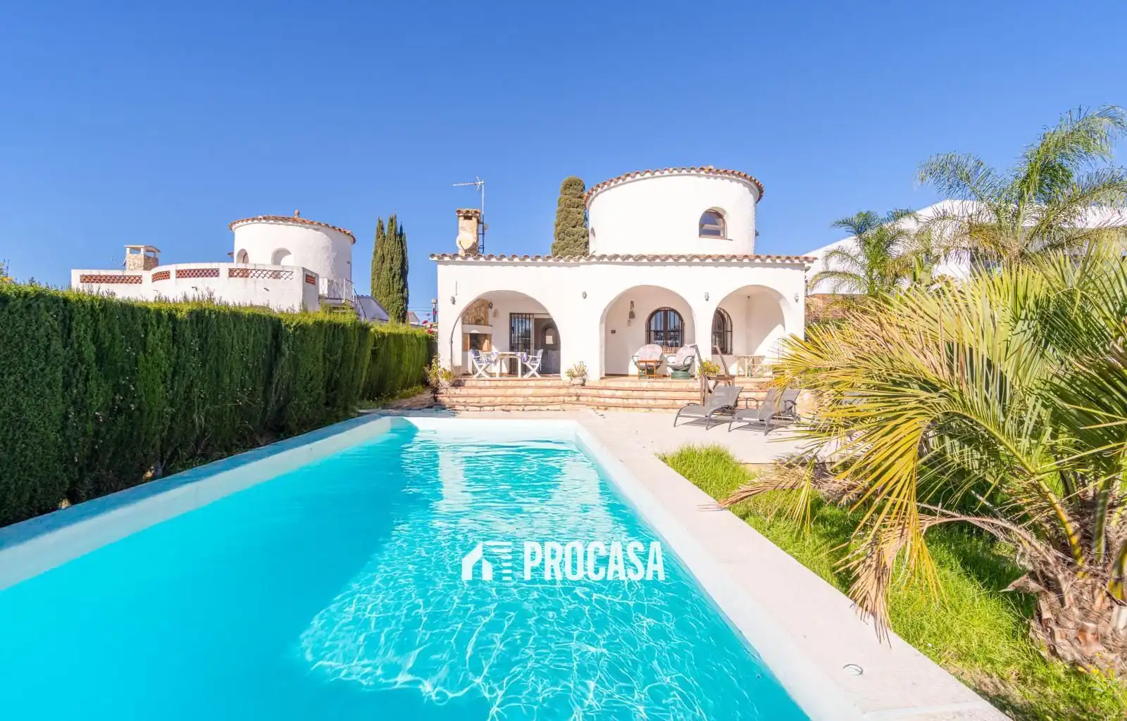 Piscina de Casa o xalet en venda en Empuriabrava amb Aire condicionat, Calefacció i Traster
