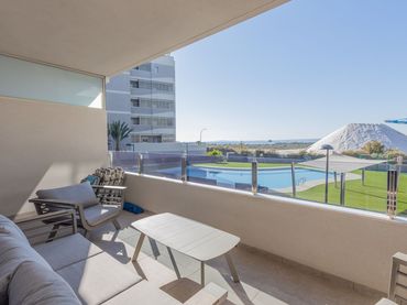 Apartment mit Pool zum Verkauf in Sunset Beach - Santa Pola