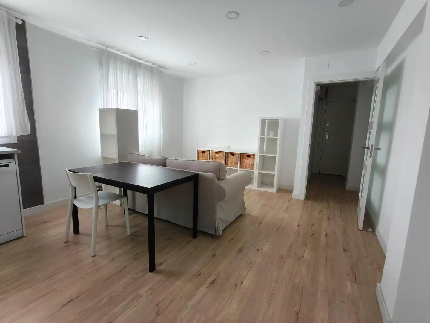 Sala de estar de Piso de alquiler en Burgos con Calefacción, Trastero y Amueblado