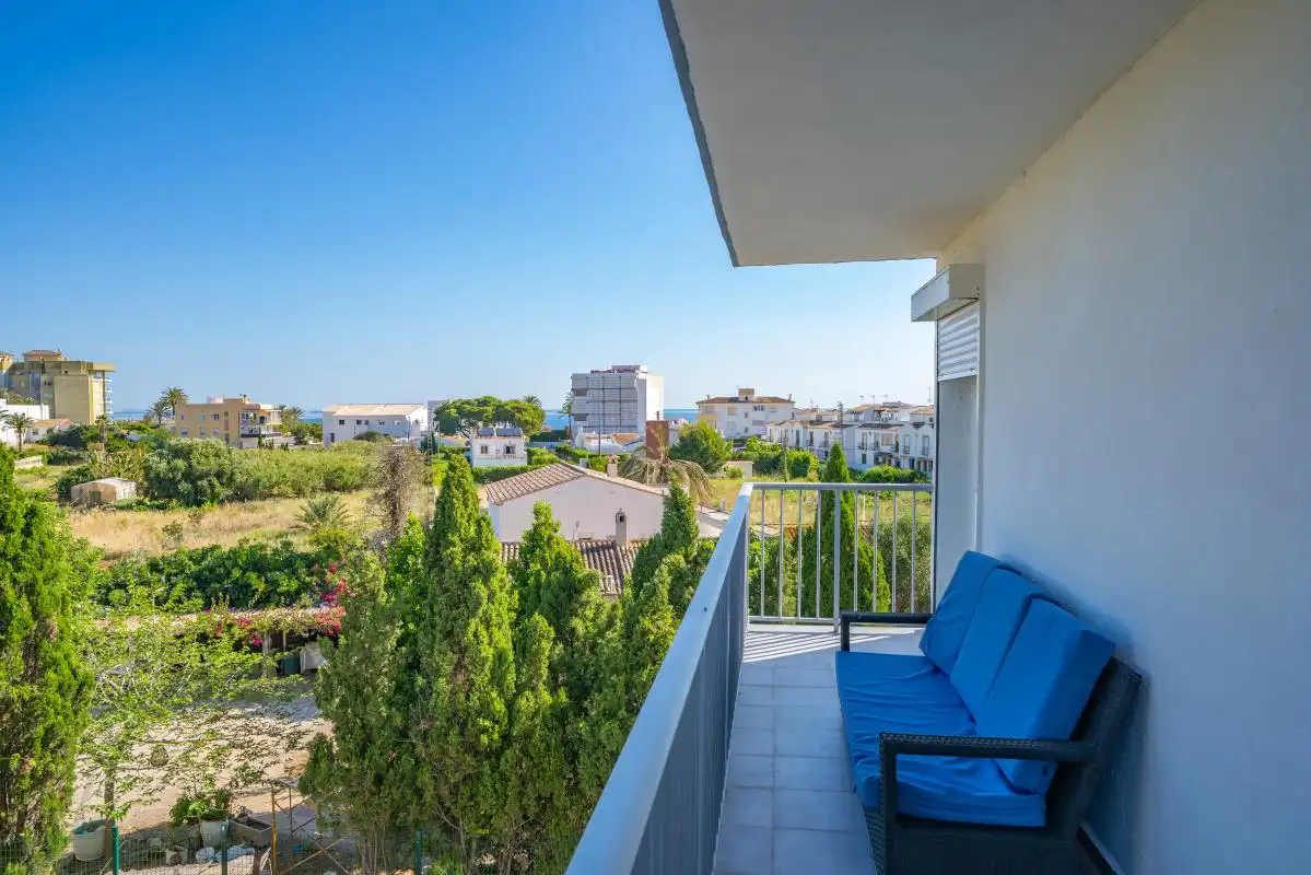 Balcony of Flat for sale in Jávea / Xàbia  with Air Conditioner, Heating and Storage room