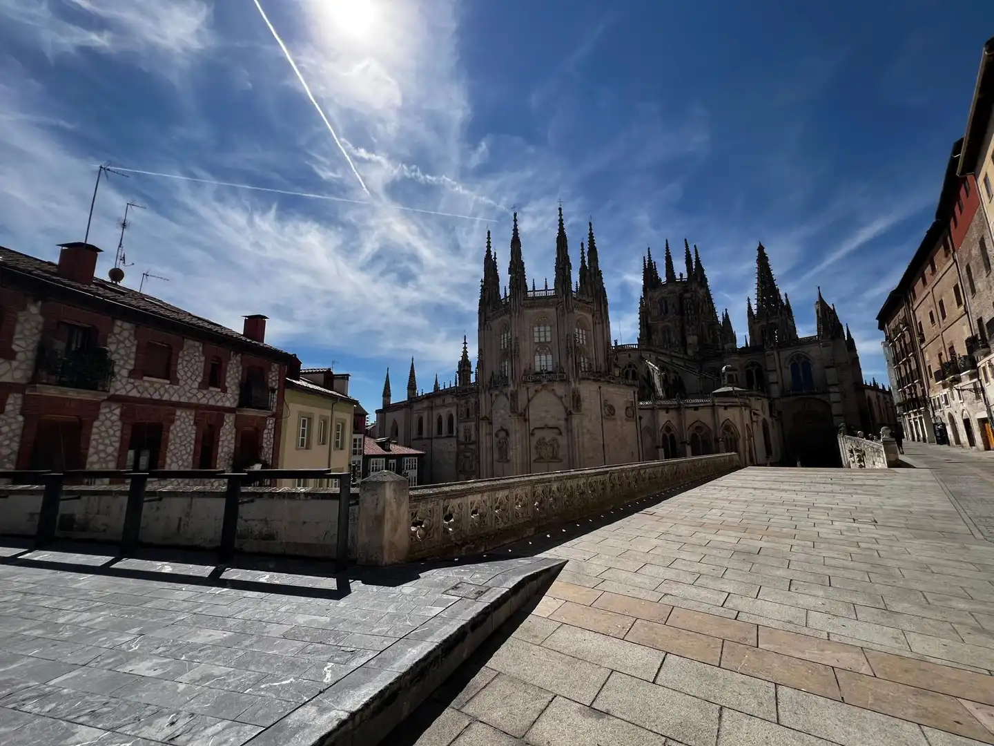 Vista exterior de Apartament en venda en Burgos amb Parquet