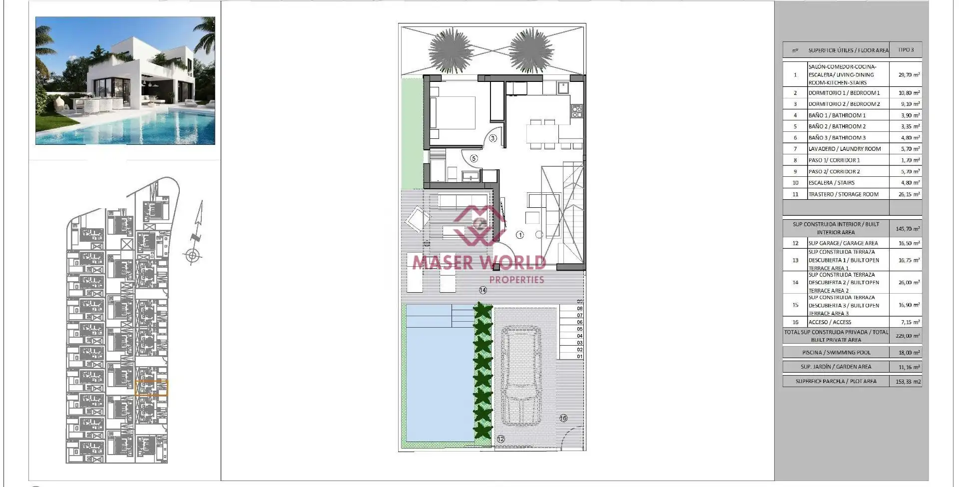 Casa aparellada amb piscina en venda a Golf Bahía, imagen 12