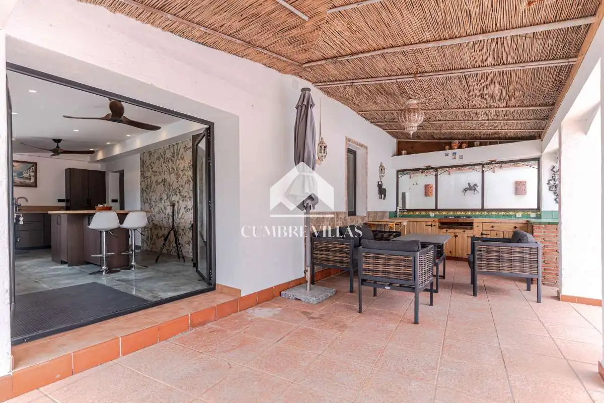 Terrasse von Country house zum Verkauf in Torrenueva Costa mit Privatgarten, Terrasse und Abstellraum