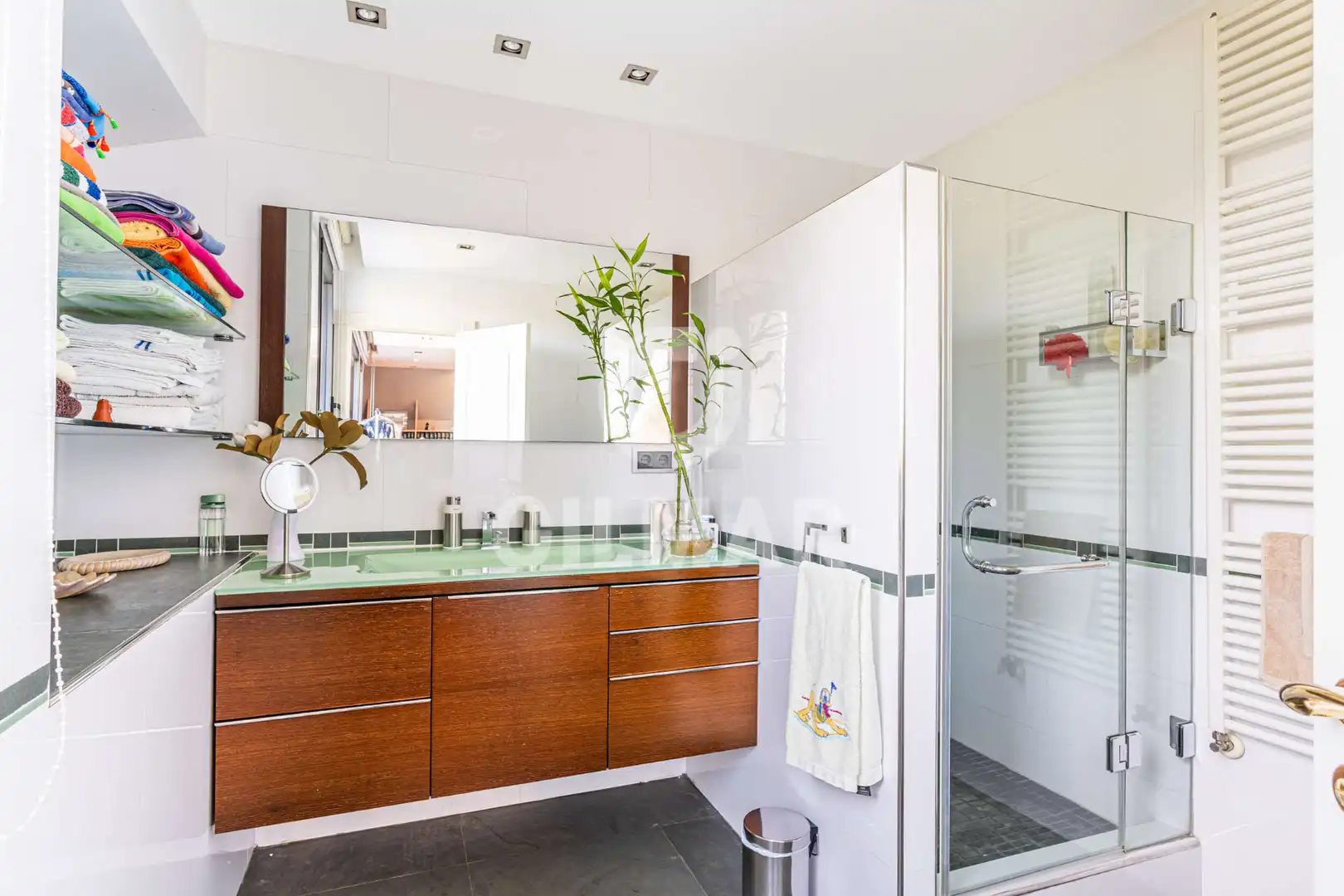 Baño de Casa o chalet en venta en Las Rozas de Madrid con Aire acondicionado, Calefacción y Jardín privado