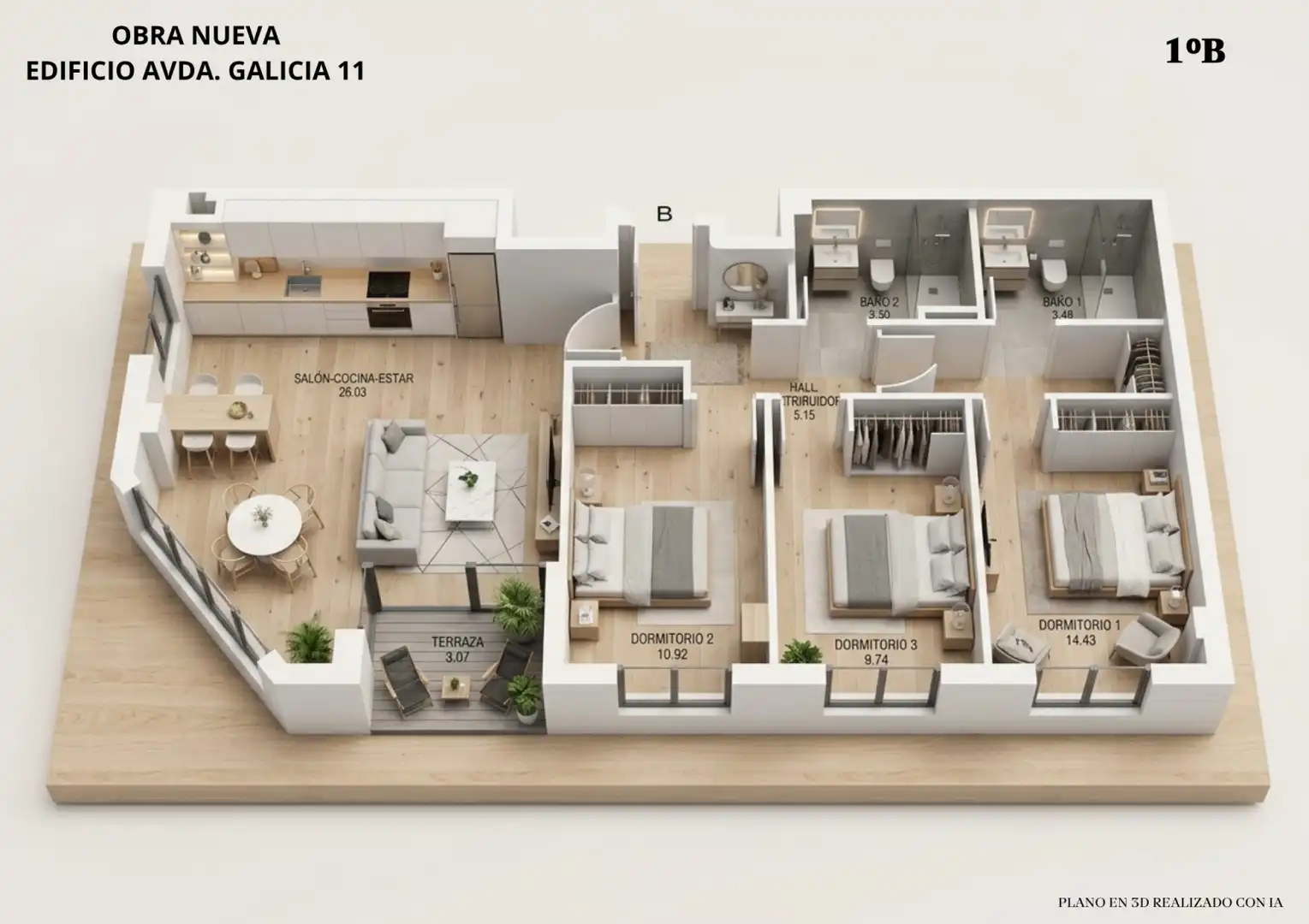 Flat for sale in Gijón   with Heating