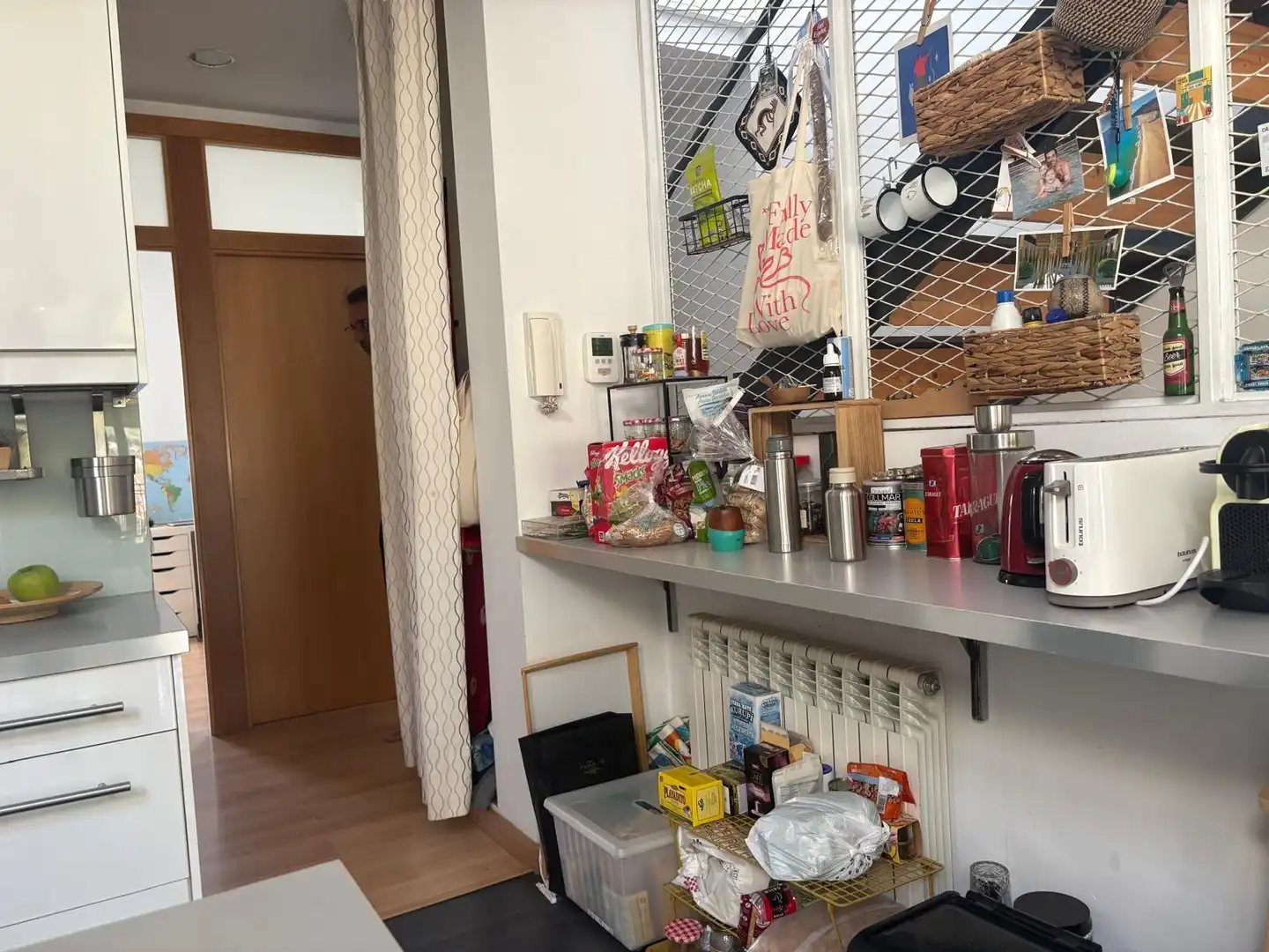 Cuina de Casa o xalet en venda en La Garriga amb Calefacció, Parquet i Terrassa