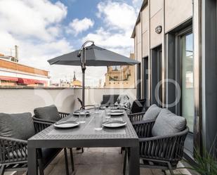 Terrace of Flat to rent in  Madrid Capital  with Air Conditioner and Terrace