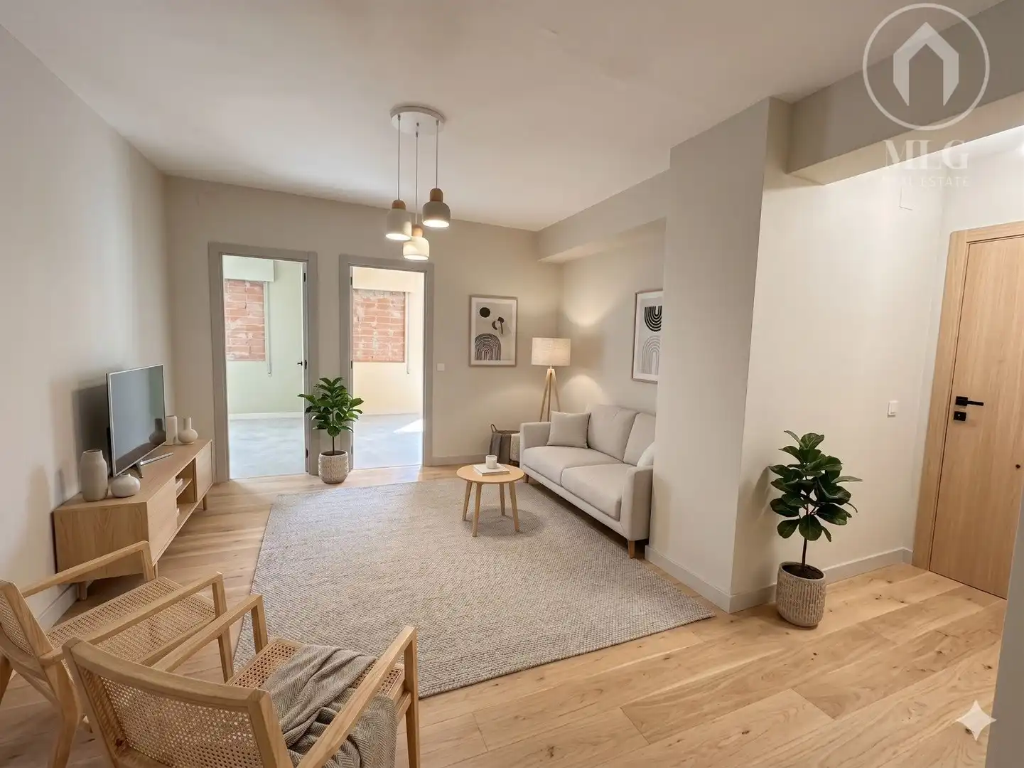 Living room of Flat for sale in Málaga Capital