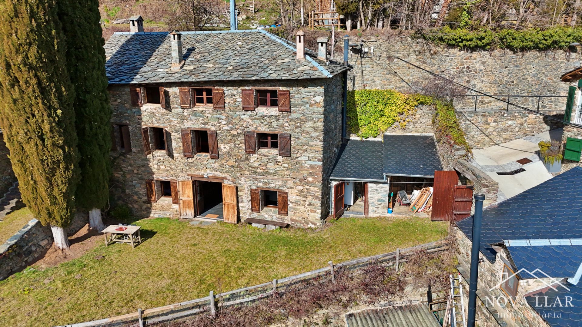 Vista exterior de Casa o chalet en venta en Queralbs con Calefacción, Jardín privado y Parquet