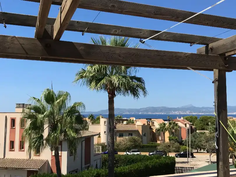 Terrace of Flat for rent in Llucmajor  with Air Conditioner, Heating and Parquet flooring