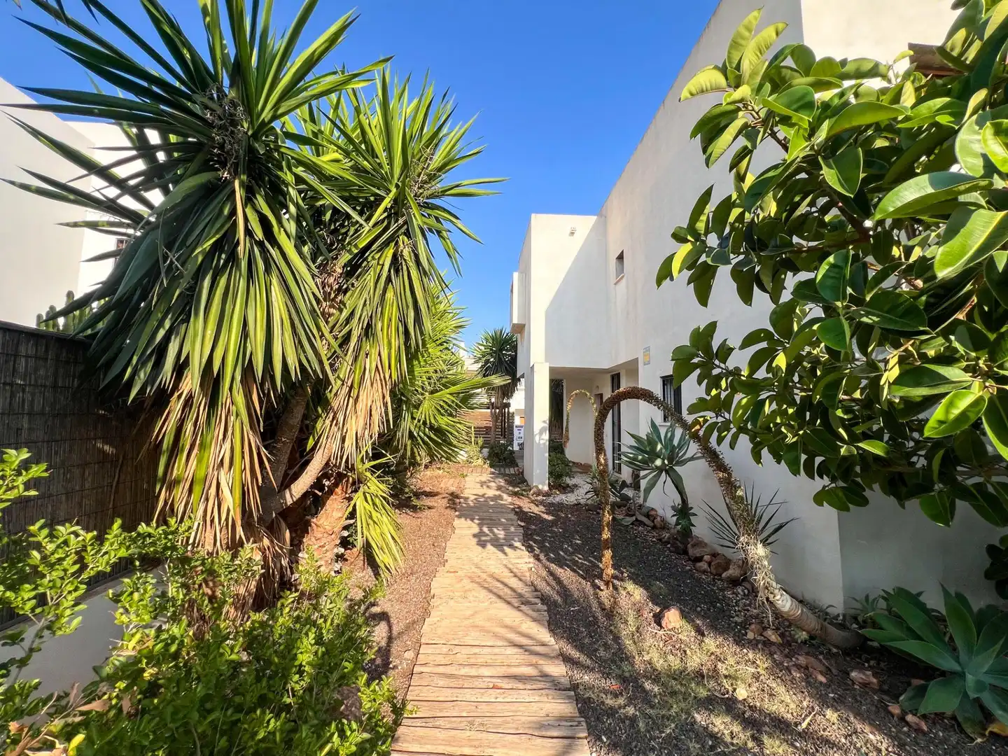 Exterior view of Detached homes for sale in Níjar  with Air Conditioner, Heating and Private garden
