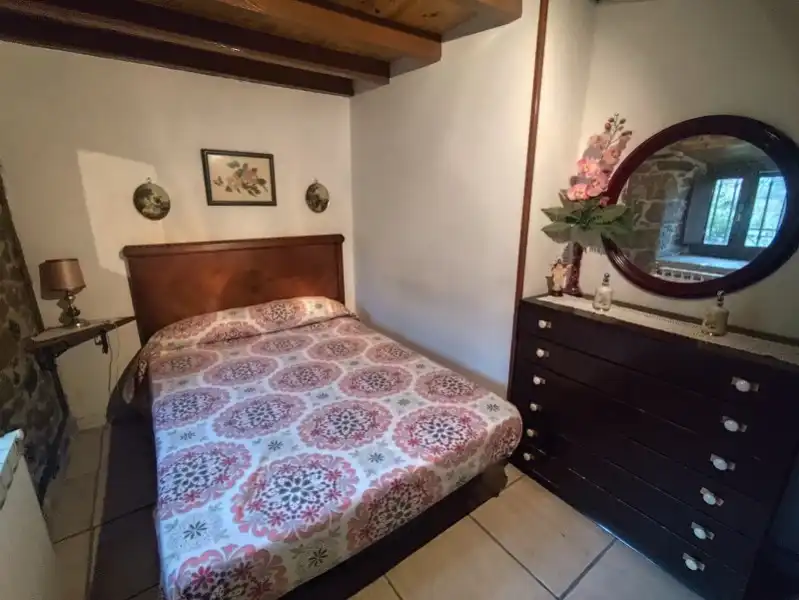 Schlafzimmer von Country house zum Verkauf in Pravia mit Heizung, Terrasse und Möbliert