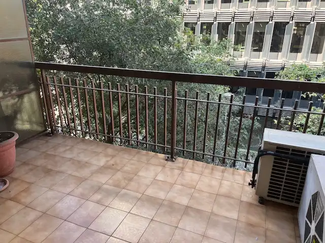 Terraza de Piso de alquiler en Barcelona con Aire acondicionado, Calefacción y Parquet