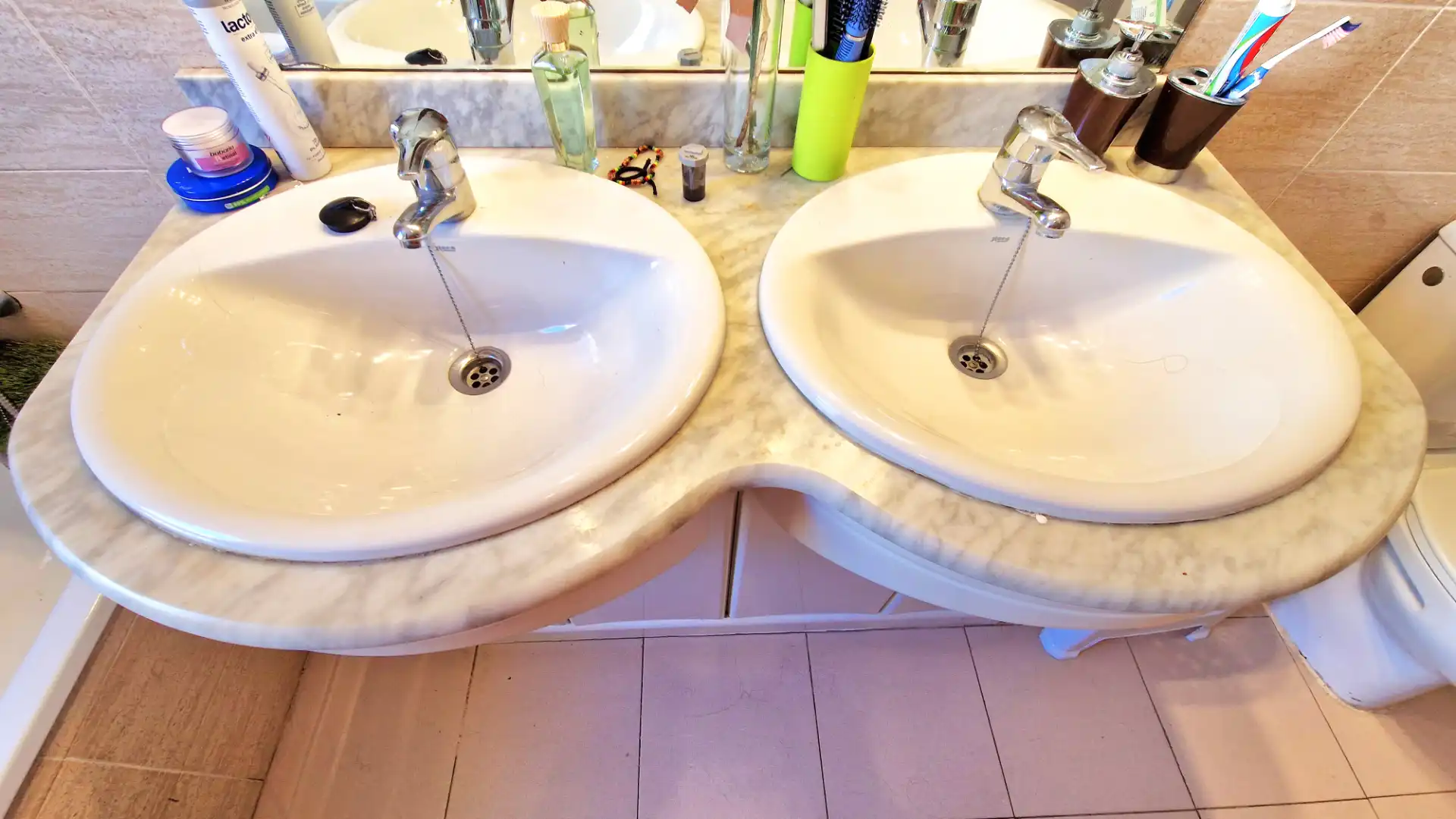 Baño de Casa adosada en venta en Málaga con Aire acondicionado y Terraza