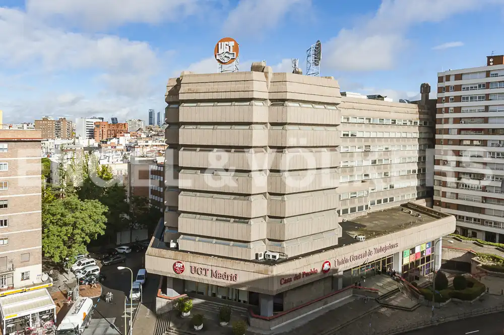 Vista exterior de Apartament de lloguer en Madrid amb Aire condicionat, Calefacció i Moblat