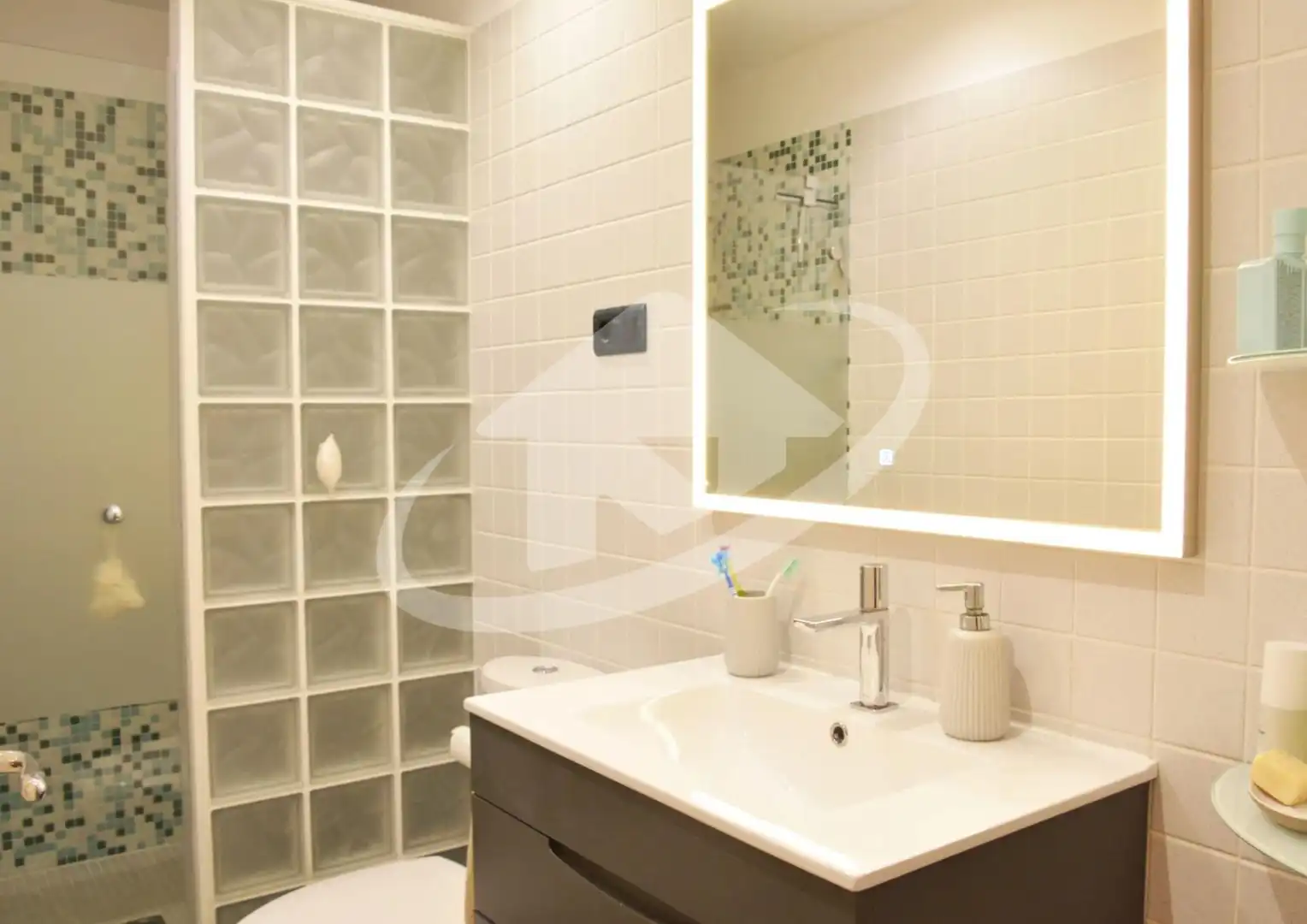 Baño de Casa o chalet en venta en Sant Quirze del Vallès con Aire acondicionado, Calefacción y Jardín privado