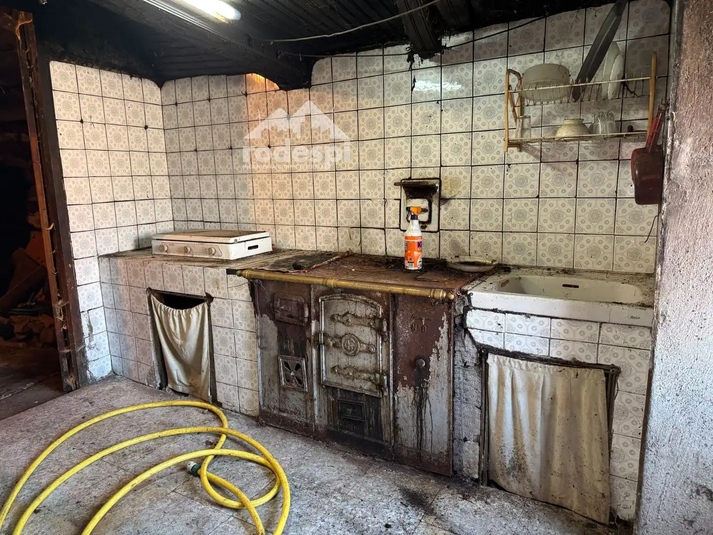 Cocina de Casa o chalet en venta en A Cañiza   con Trastero