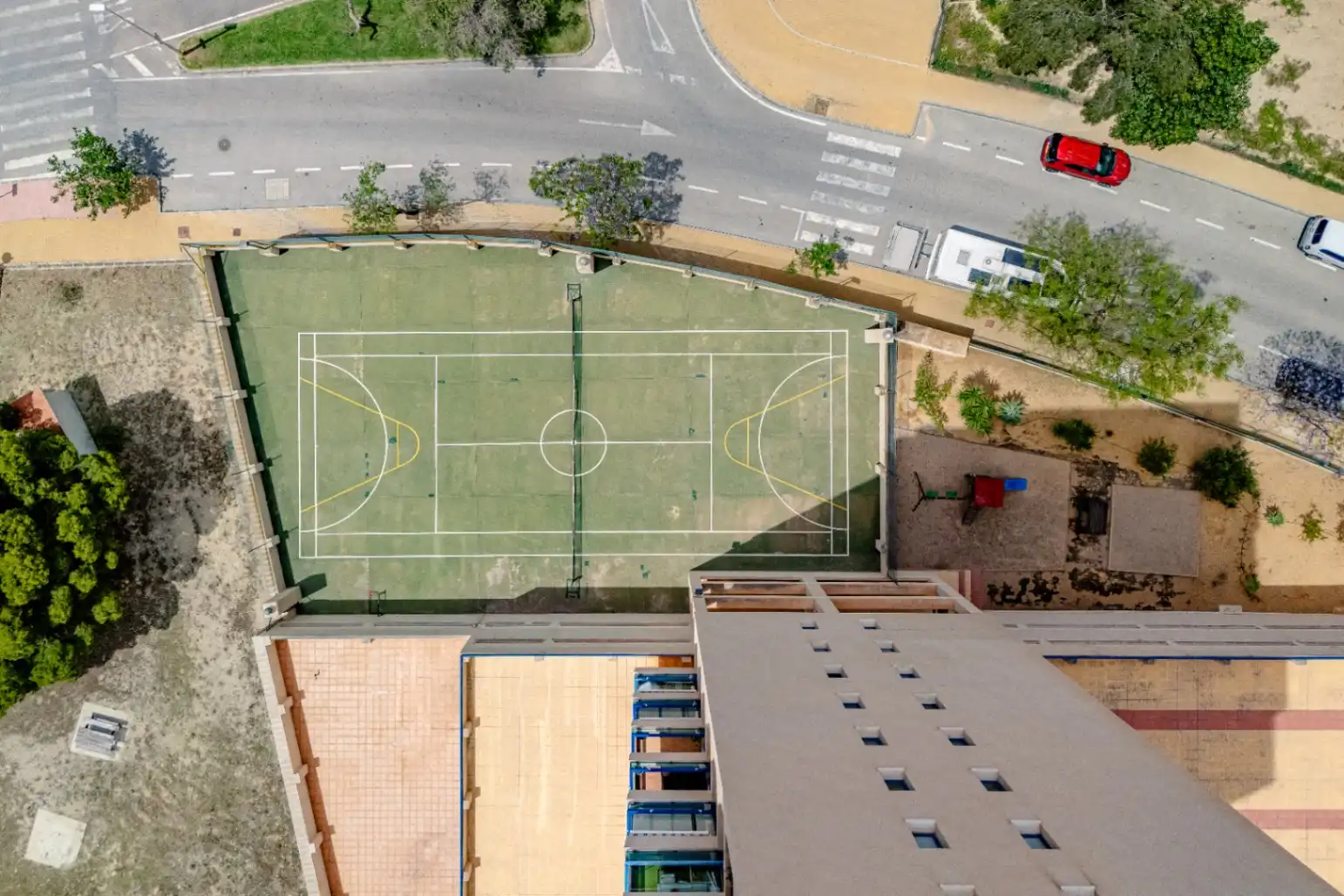 Parking de Apartamento en venta en Calpe / Calp con Terraza y Amueblado
