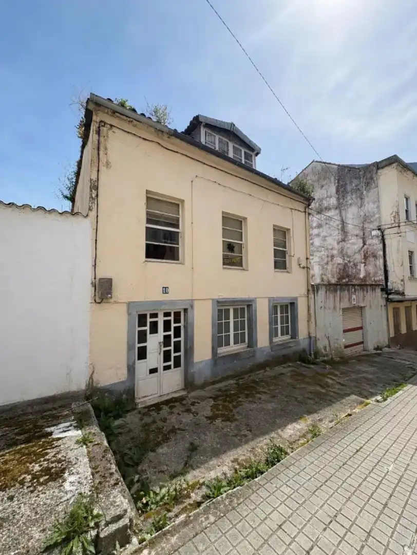 Vista exterior de Casa adosada en venta en Ferrol con Terraza