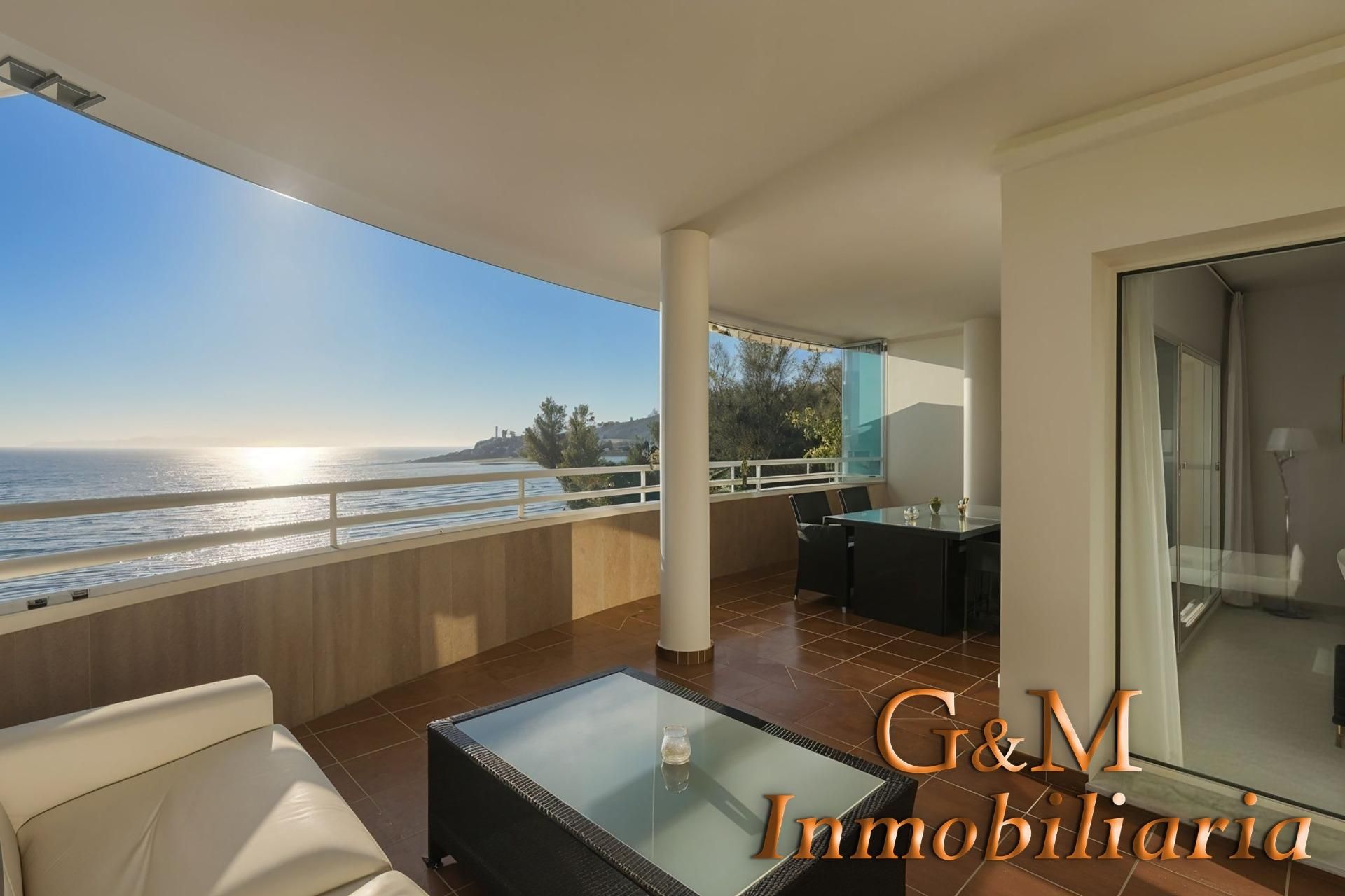 Terrace of Flat for sale in Benalmádena  with Air Conditioner, Terrace and Community pool