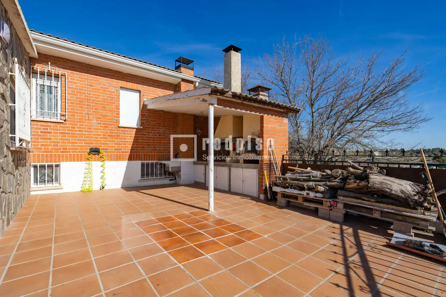 Terraza de Casa o chalet en venta en Villamanrique de Tajo con Aire acondicionado, Calefacción y Terraza