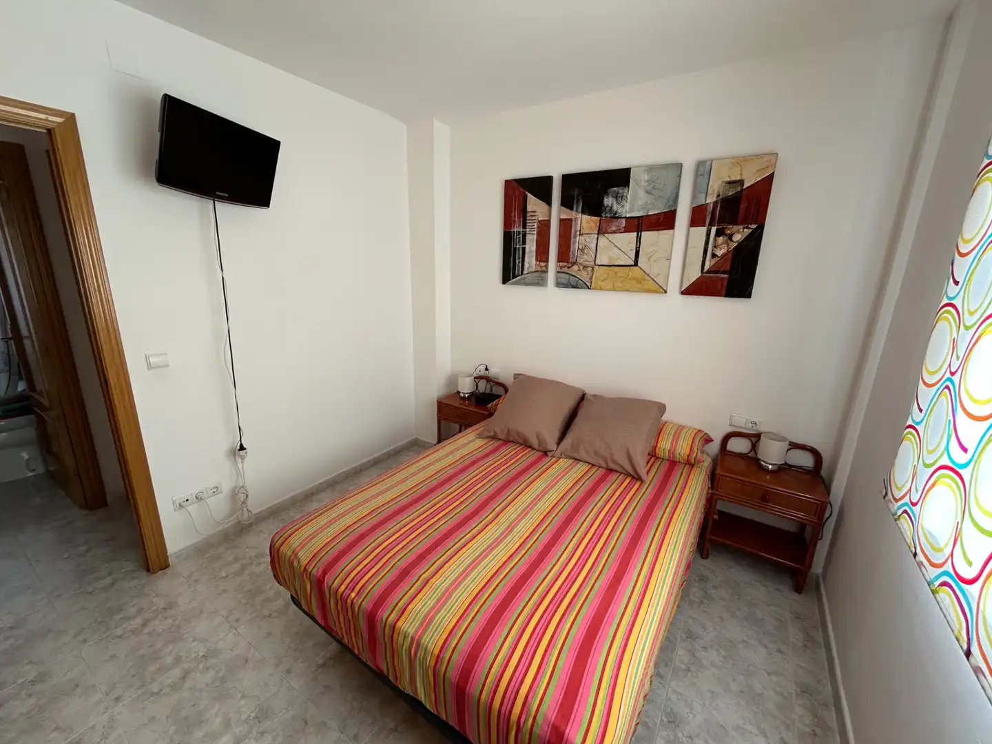 Schlafzimmer von Wohnungen zum Verkauf in Torredembarra mit Möbliert, Balkon und Gemeinschaftspool