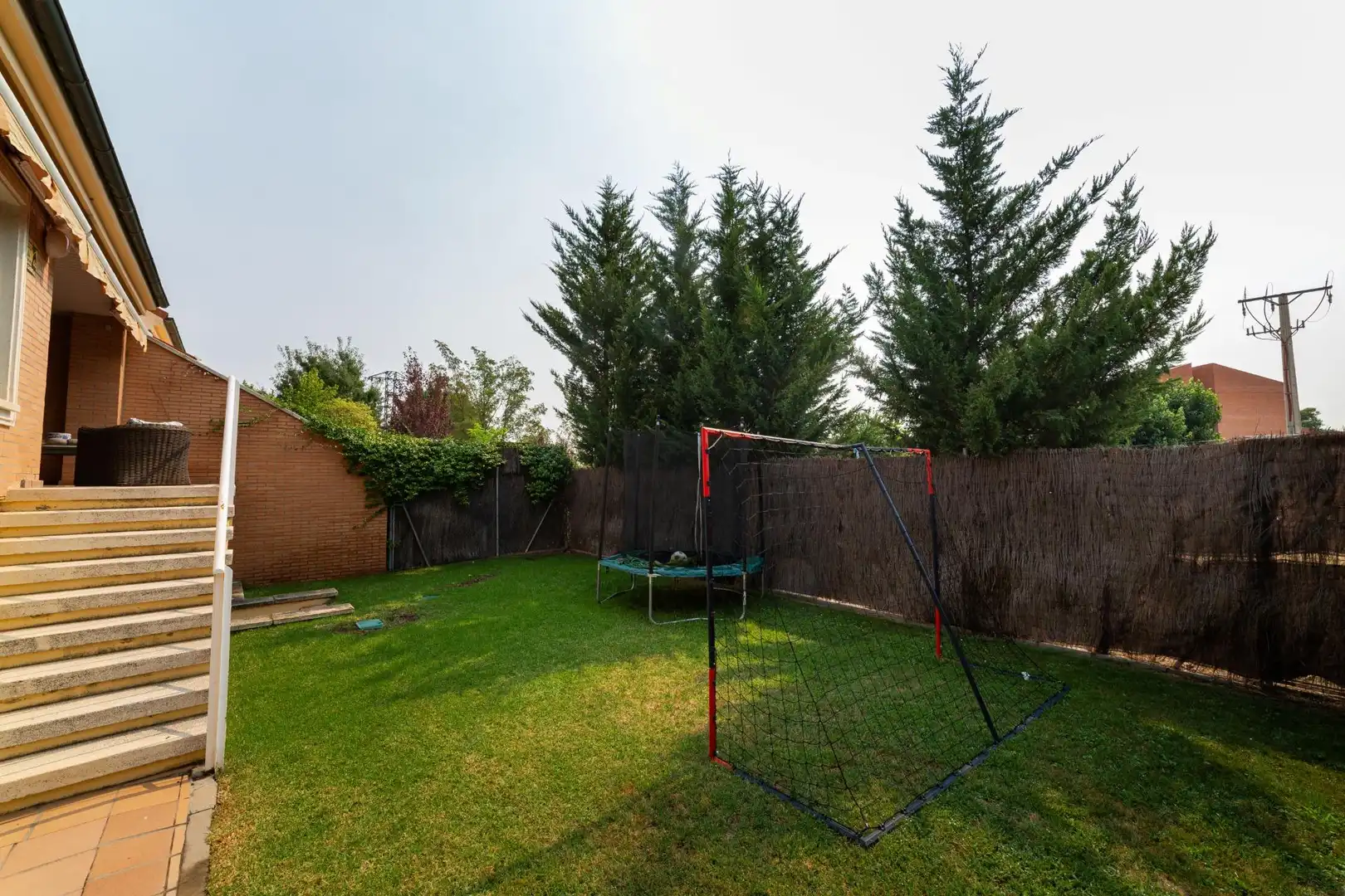Jardín de Casa adosada en venta en Simancas con Calefacción, Jardín privado y Alarma