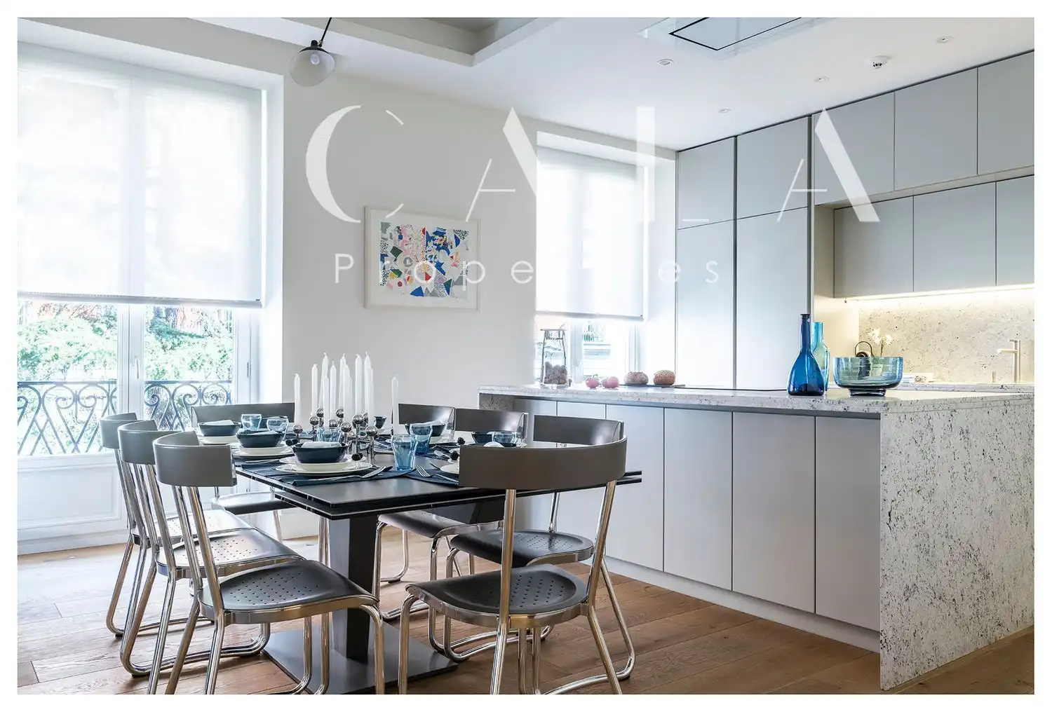 Menjador de Pis de lloguer en Madrid amb Aire condicionat, Calefacció i Parquet