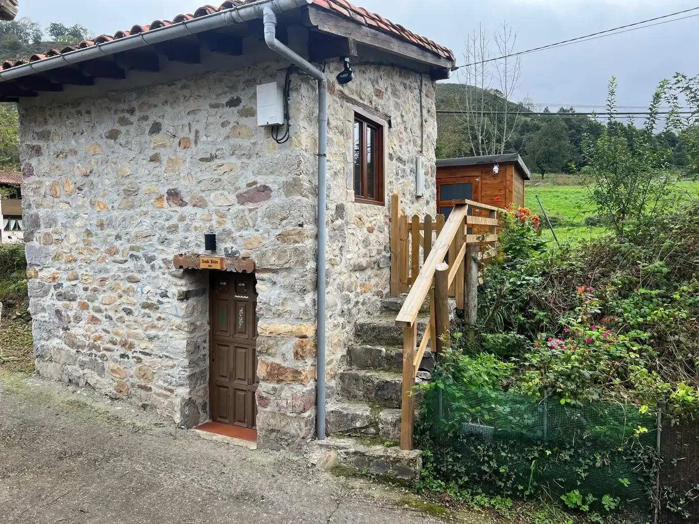Exterior view of Houses for sale in Cangas de Onís  with Private garden, Terrace and Furnished