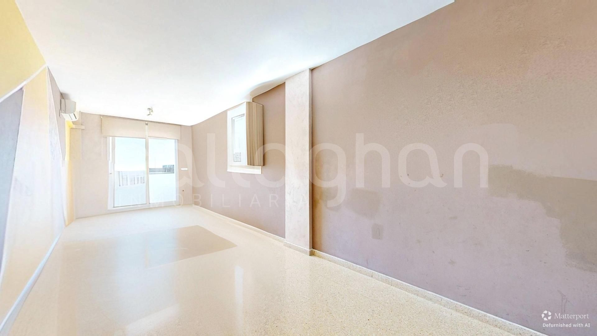 Sala d'estar de Pis en venda en Náquera amb Aire condicionat, Jardí privat i Terrassa