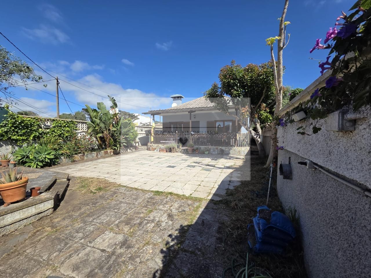 Vista exterior de Casa o chalet en venta en San Cristóbal de la Laguna con Aire acondicionado, Jardín privado y Terraza