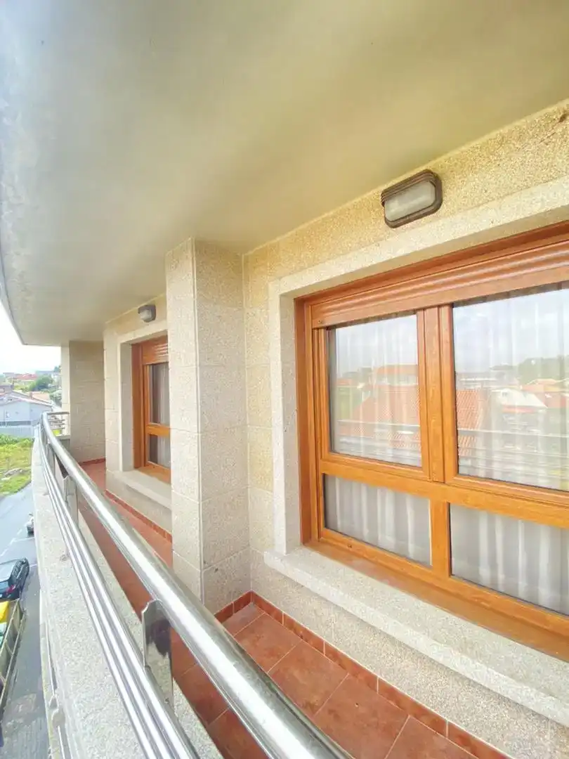 Exterior view of Flat for sale in Sanxenxo  with Balcony