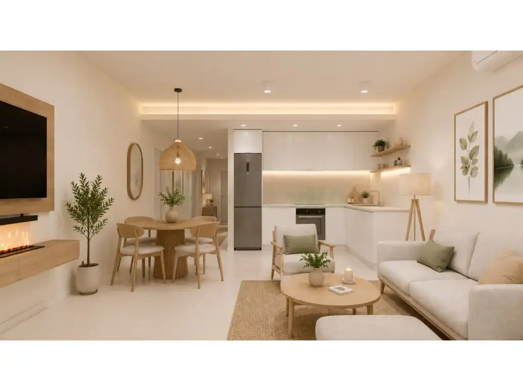 Sala de estar de Piso en venta en Pineda de Mar con Aire acondicionado