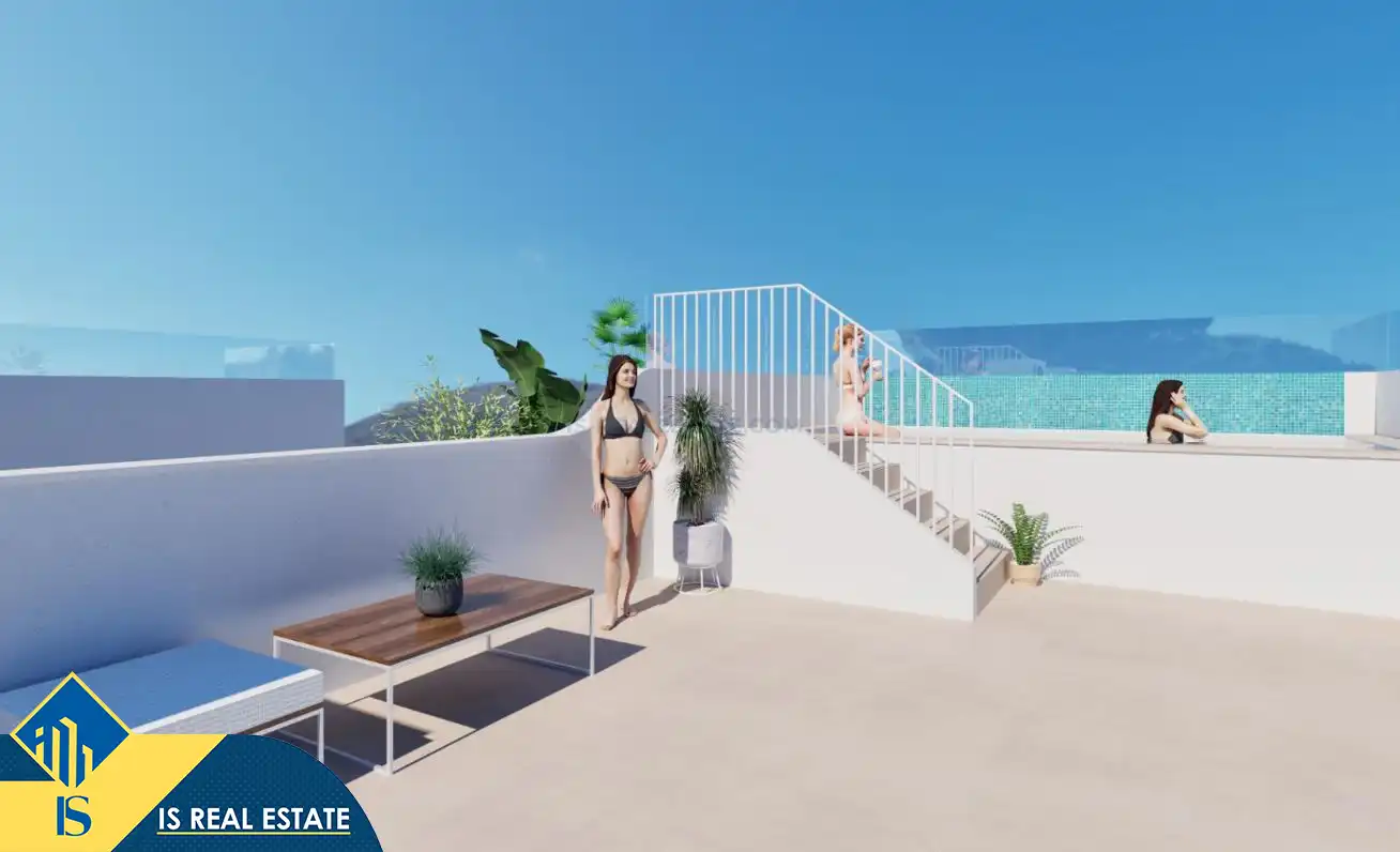 Adossat amb piscina en venda a El Mojón, imagen 9