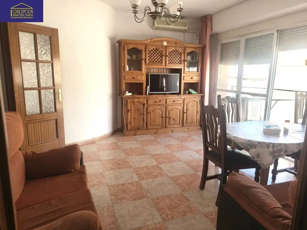 Sala de estar de Piso de alquiler en Córdoba con Aire acondicionado, Calefacción y Terraza