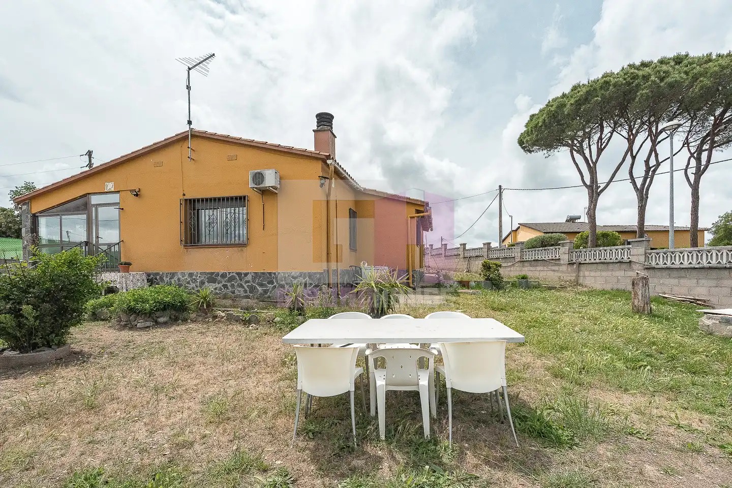 Garden of Houses for sale in Caldes de Malavella  with Air Conditioner, Heating and Private garden