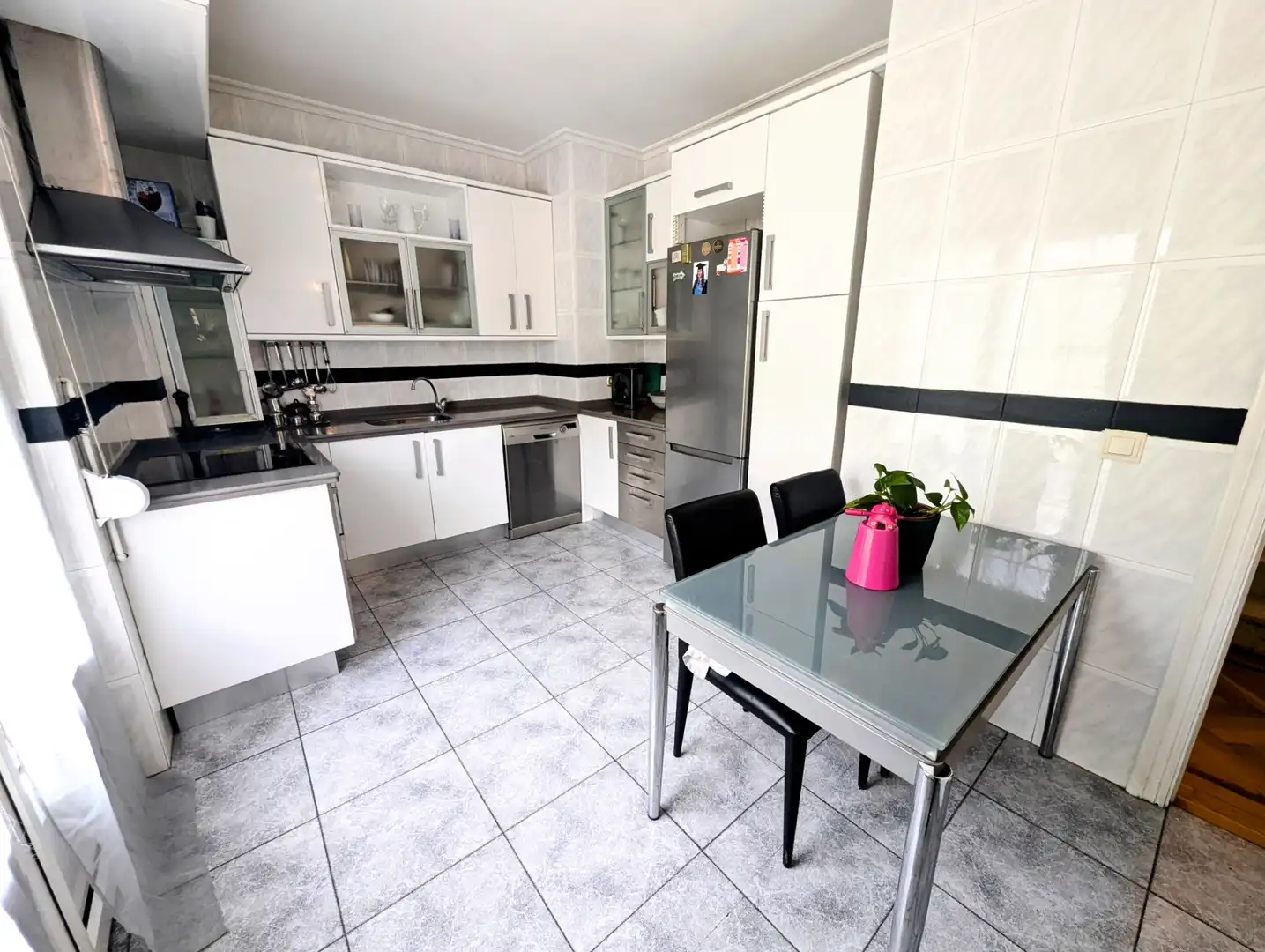 Kitchen of Houses for sale in Villamuriel de Cerrato  with Heating, Furnished and Balcony