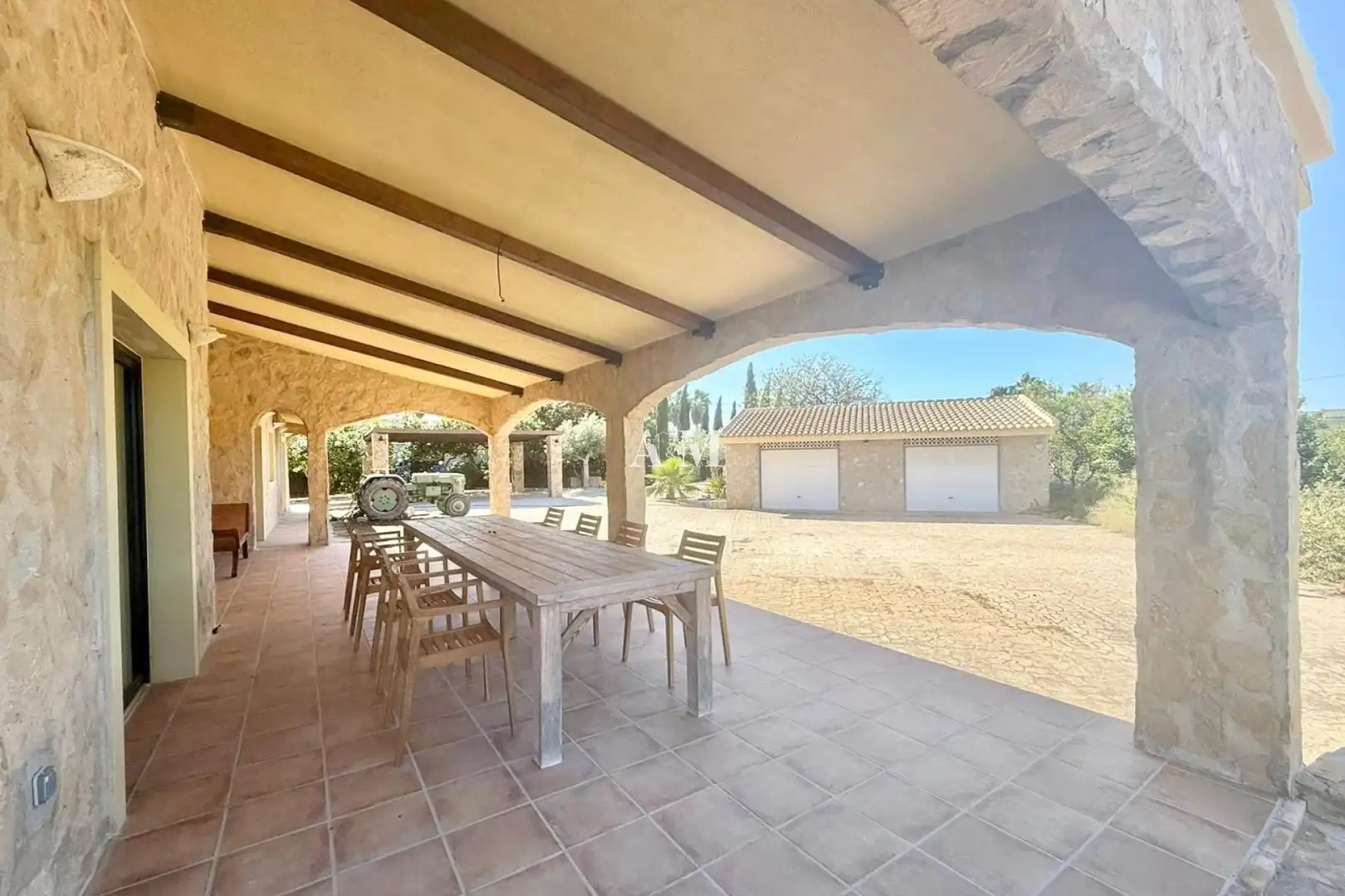 Terraza de Casa o chalet de alquiler en San Miguel de Salinas con Aire acondicionado, Calefacción y Jardín privado
