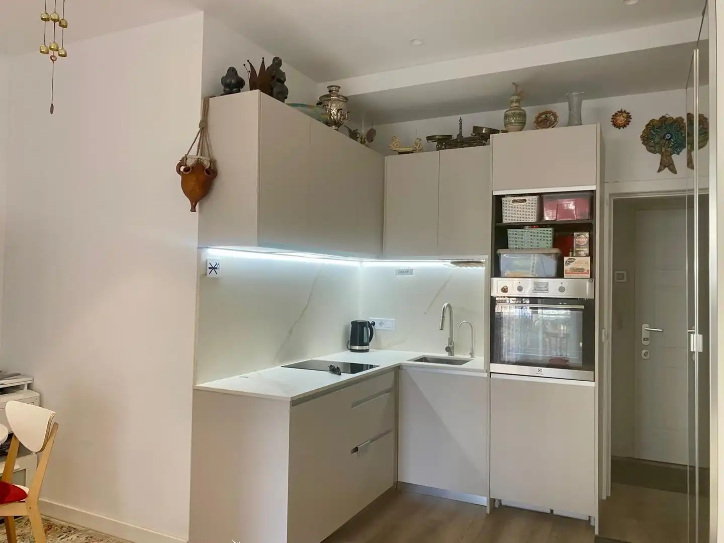 Cuina de Pis en venda en Valencia amb Aire condicionat, Moblat i Balcó