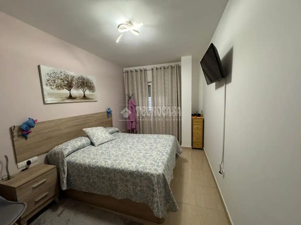 Schlafzimmer von Wohnung zum Verkauf in Villafranca de los Barros mit Klimaanlage, Heizung und Terrasse