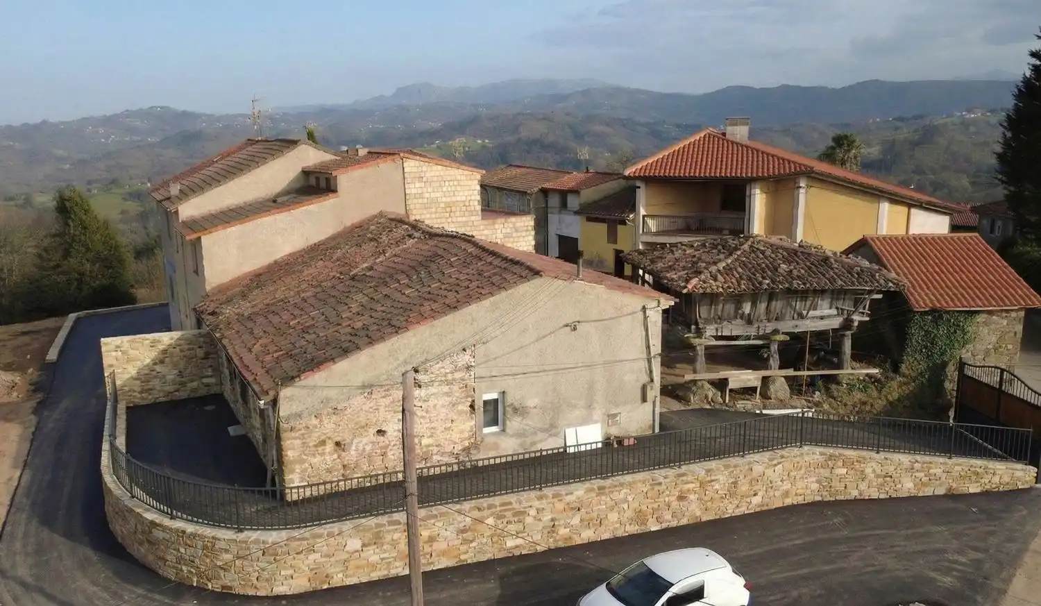 Exterior view of Houses for sale in Siero  with Heating, Terrace and Storage room