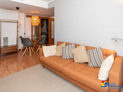 Living room of Attic for sale in Badalona  with Heating, Parquet flooring and Terrace