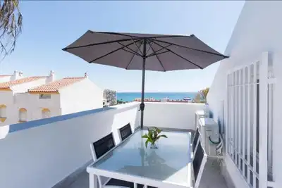 Terraza de Casa adosada en venta en Benalmádena con Aire acondicionado, Calefacción y Jardín privado