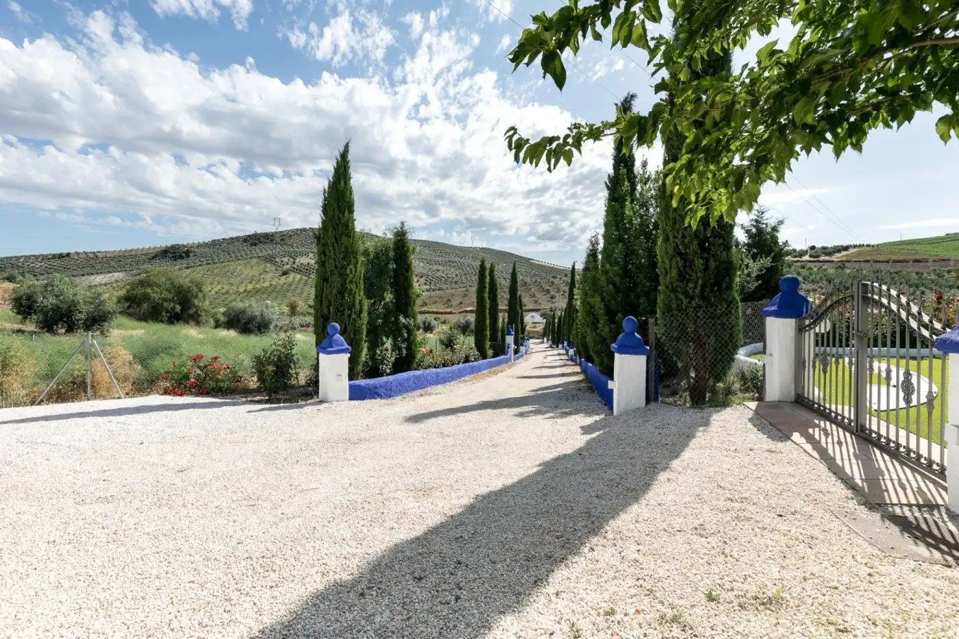 Jardí de Casa o xalet en venda en Montefrío amb Aire condicionat, Calefacció i Jardí privat