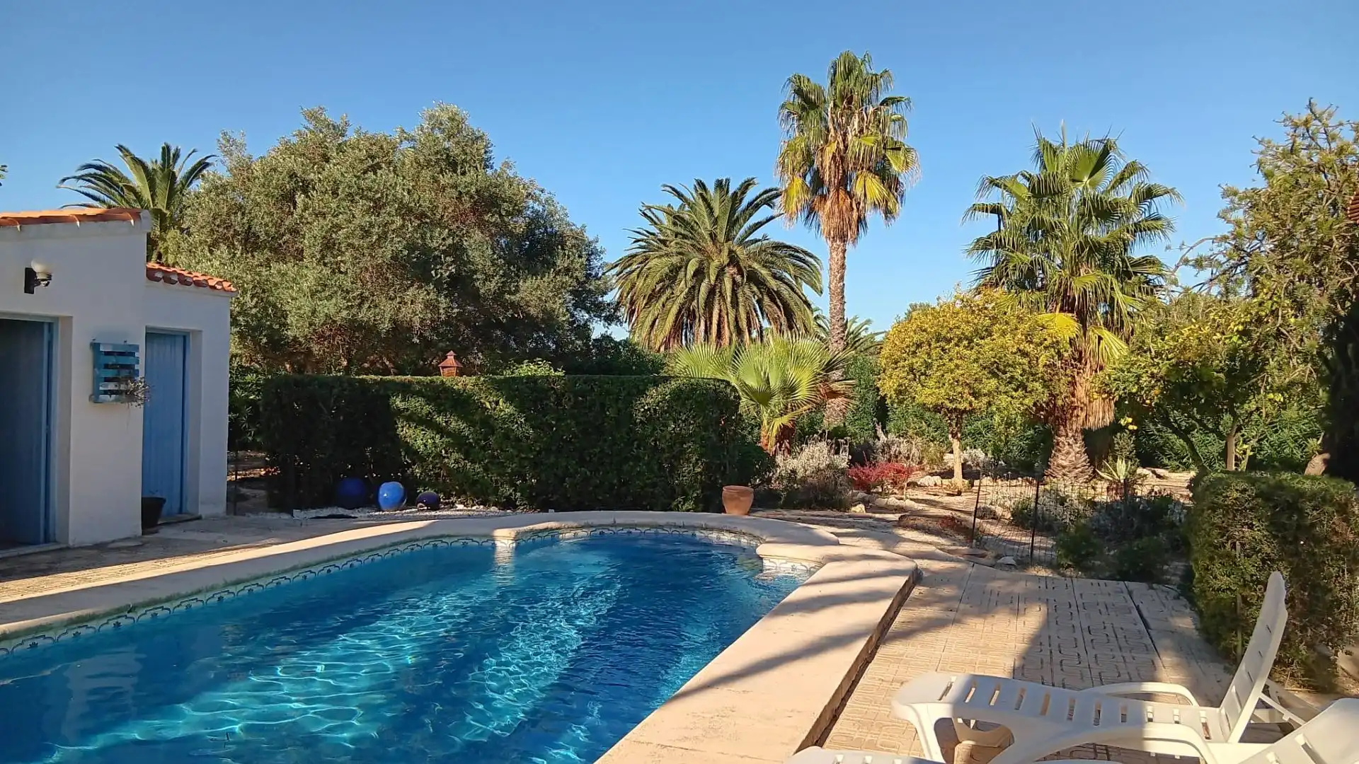 Piscina de Casa o xalet en venda en Dénia amb Aire condicionat, Calefacció i Jardí privat