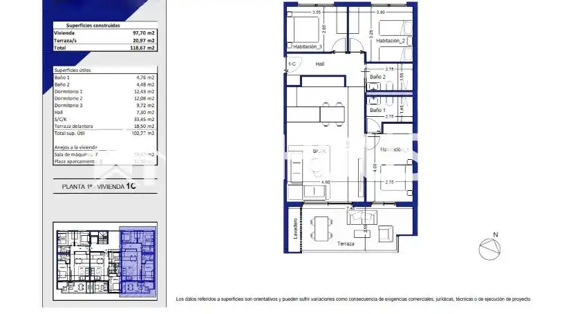 Apartamento con terraza en venta en Platja de Vila Joiosa, imagen 5