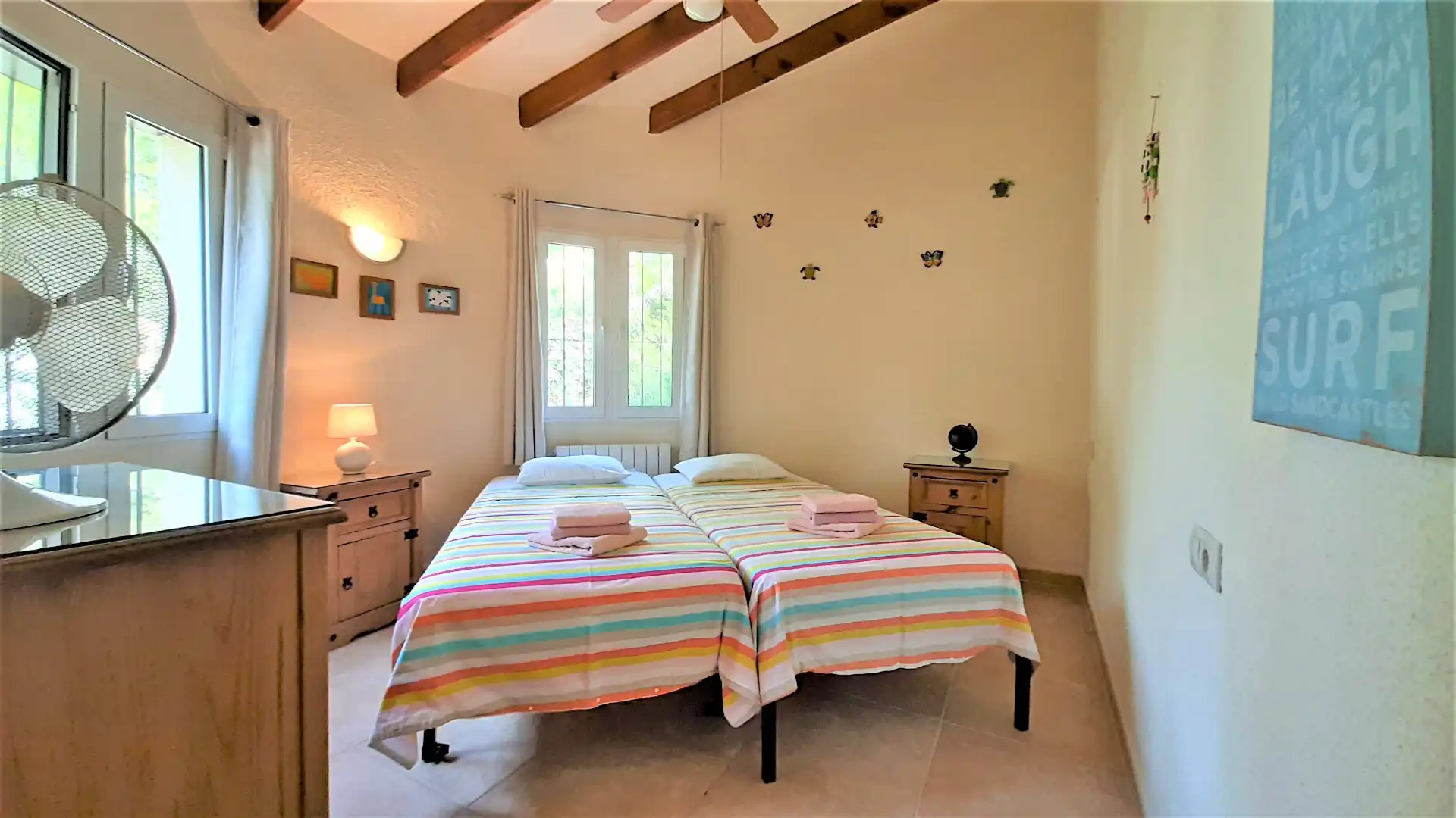 Dormitori de Casa o xalet en venda en Benissa amb Aire condicionat, Calefacció i Jardí privat