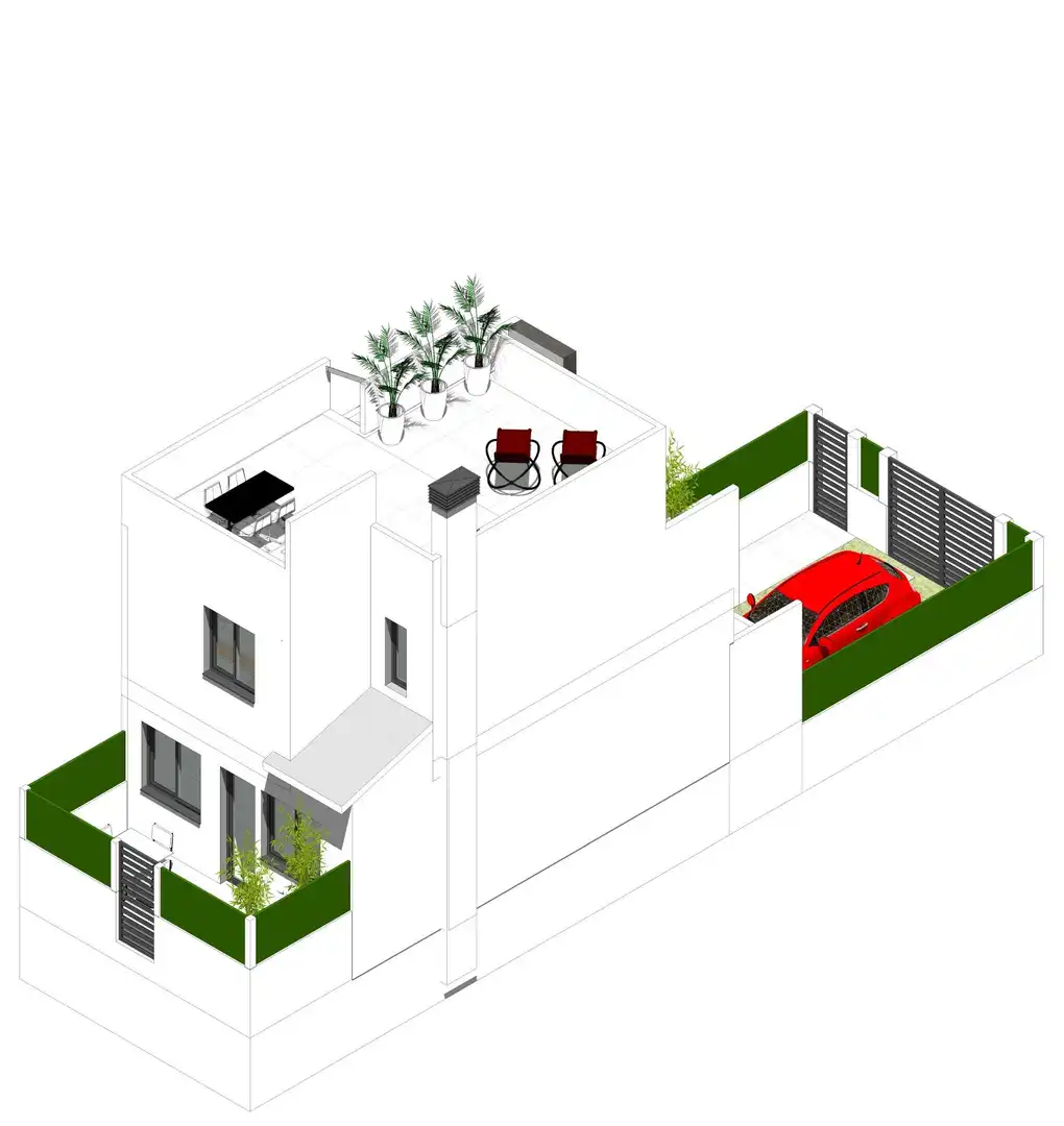 Terraced house with pool for sale in Cox, imagen 38