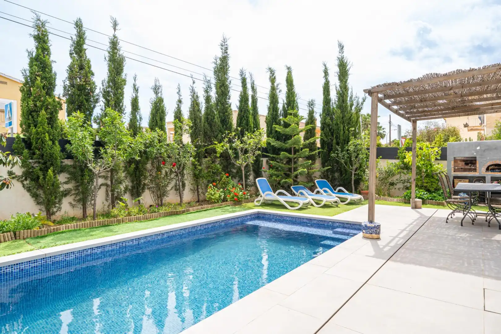 Piscina de Casa o xalet en venda en Calvià amb Aire condicionat, Calefacció i Jardí privat